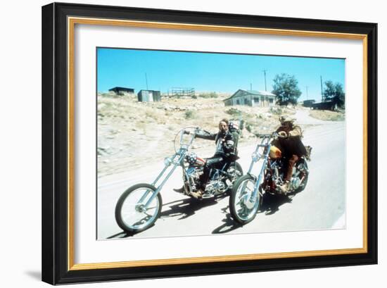 Easy Rider, Peter Fonda, Dennis Hopper, 1969-null-Framed Premium Photographic Print