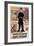 Easy Street, Charlie Chaplin, 1917-null-Framed Art Print