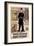 Easy Street, Charlie Chaplin, 1917-null-Framed Art Print