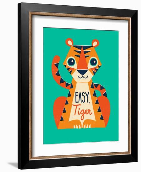 Easy Tiger-Michael Buxton-Framed Art Print