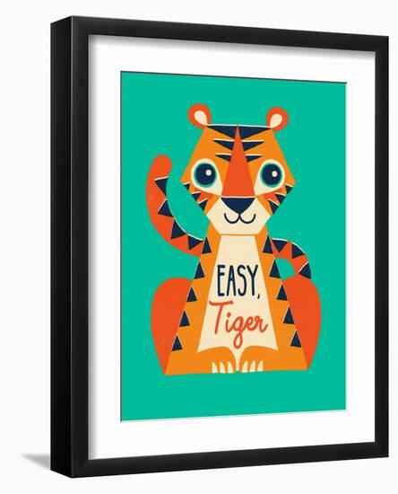 Easy Tiger-Michael Buxton-Framed Art Print