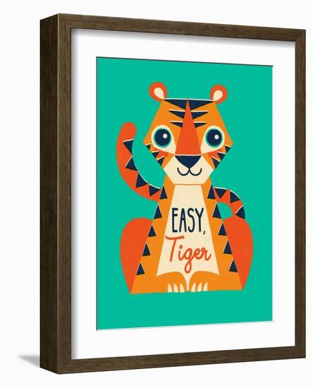 Easy Tiger-Michael Buxton-Framed Art Print