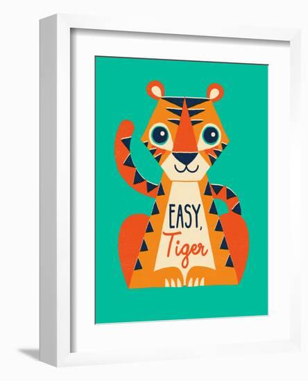 Easy Tiger-Michael Buxton-Framed Art Print