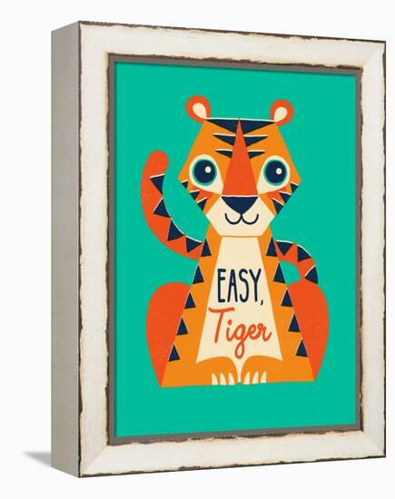 Easy Tiger-Michael Buxton-Framed Stretched Canvas