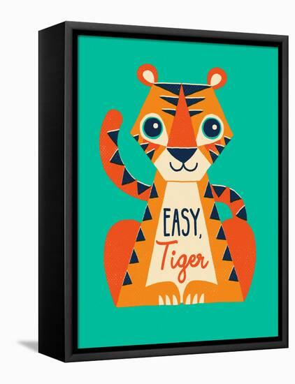 Easy Tiger-Michael Buxton-Framed Stretched Canvas