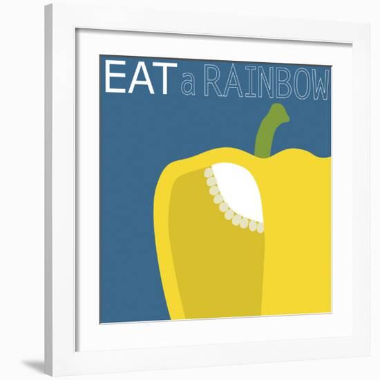 Eat a Rainbow-Yuko Lau-Framed Giclee Print