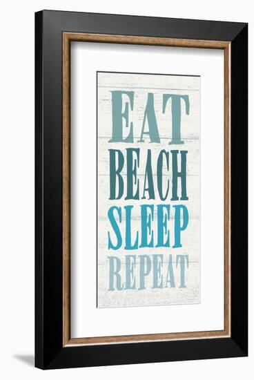 Eat, Beach, Sleep, Repeat-Sparx Studio-Framed Art Print