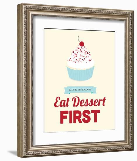 Eat Dessert First-Genesis Duncan-Framed Art Print