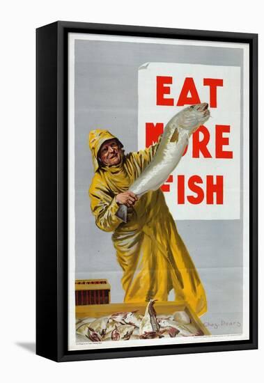 Eat More Fish, from the Series 'Caught by British Fishermen'-Charles Pears-Framed Premier Image Canvas
