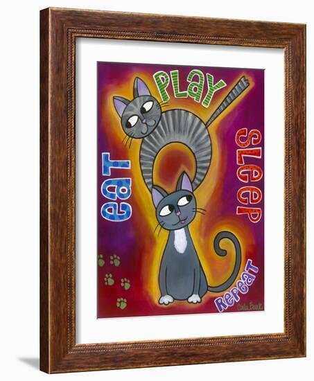 Eat Play Sleep-Carla Bank-Framed Giclee Print