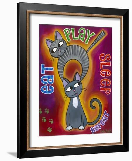 Eat Play Sleep-Carla Bank-Framed Giclee Print