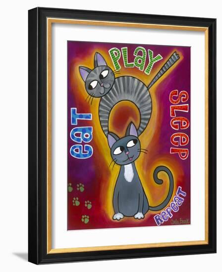 Eat Play Sleep-Carla Bank-Framed Giclee Print