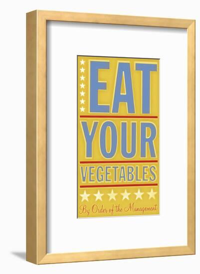 Eat Your Vegetables-John Golden-Framed Giclee Print