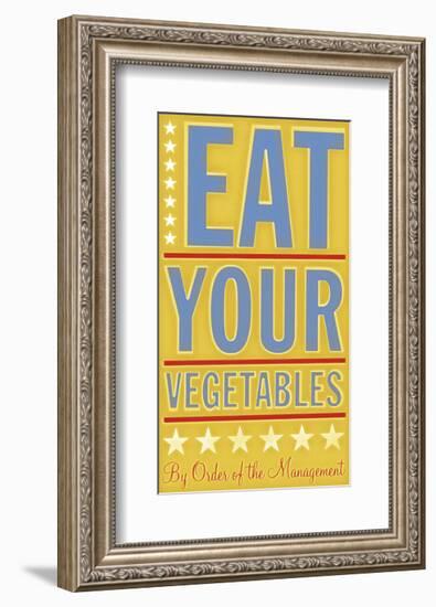 Eat Your Vegetables-John Golden-Framed Giclee Print