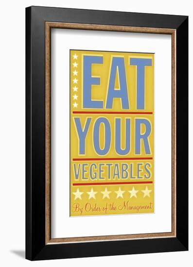 Eat Your Vegetables-John Golden-Framed Giclee Print