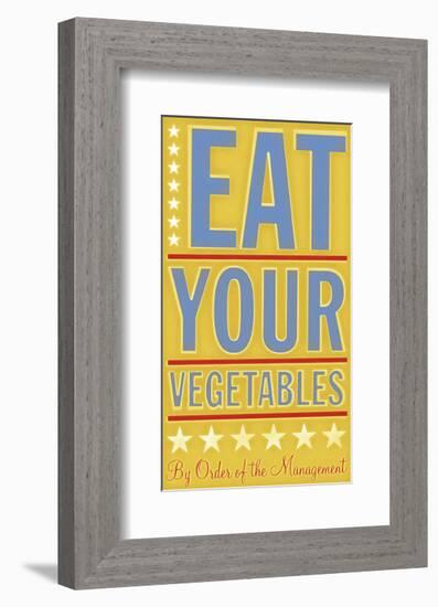 Eat Your Vegetables-John Golden-Framed Giclee Print