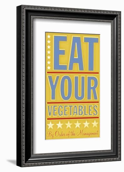 Eat Your Vegetables-John Golden-Framed Giclee Print