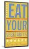 Eat Your Vegetables-John Golden-Mounted Giclee Print