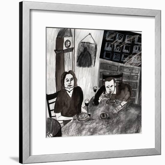 eating-Kathrin Steinbacher-Framed Giclee Print