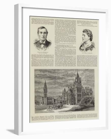 Eaton Hall-null-Framed Giclee Print