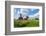 Eau Claire, Wisconsin, Farm and Red Barn in Picturesque Farming Scene-Bill Bachmann-Framed Photographic Print