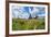 Eau Claire, Wisconsin, Farm and Red Barn in Picturesque Farming Scene-Bill Bachmann-Framed Photographic Print