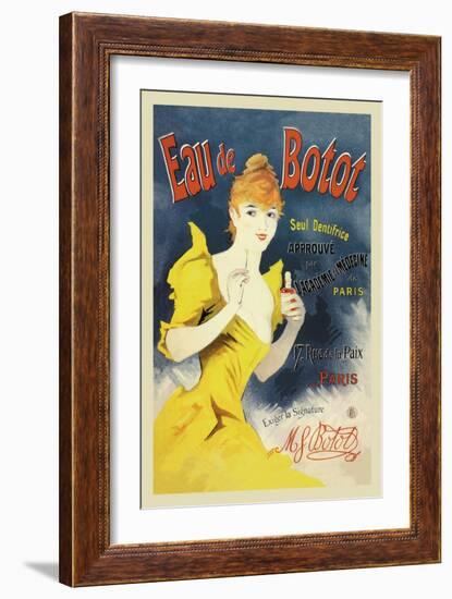 Eau de Botot-Jules Ch?ret-Framed Art Print