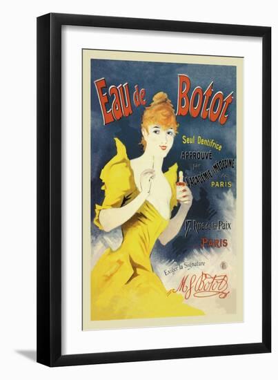 Eau de Botot-Jules Ch?ret-Framed Art Print