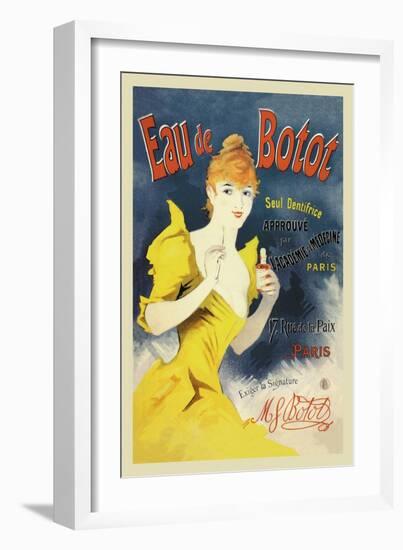 Eau de Botot-Jules Ch?ret-Framed Art Print