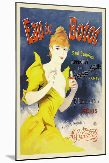 Eau de Botot-Jules Chéret-Mounted Art Print