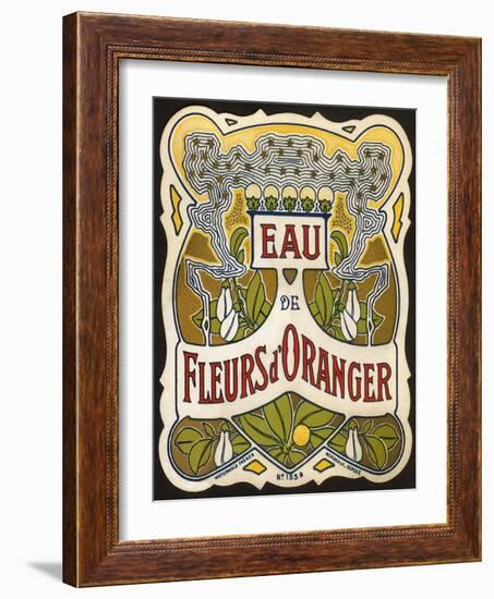 Eau De Fleur D'Oranger-null-Framed Giclee Print