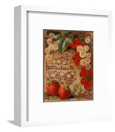 'Eaux de Vie de Fruits II' Art Print | Art.com