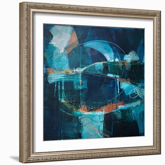 Ebb and Flow, 2019 (acrylic on canvas)-Faye Bridgwater-Framed Giclee Print