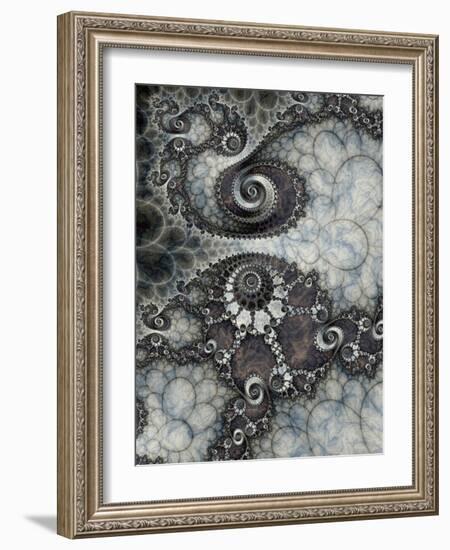 Ebb And Flow-Fractalicious-Framed Giclee Print