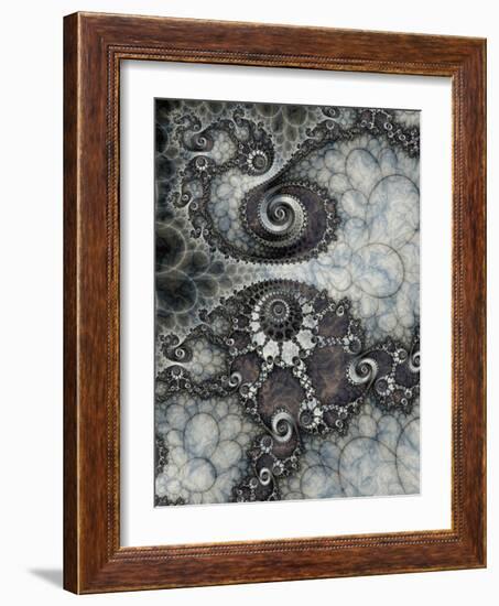 Ebb And Flow-Fractalicious-Framed Giclee Print