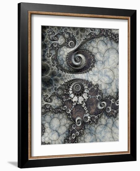 Ebb And Flow-Fractalicious-Framed Giclee Print