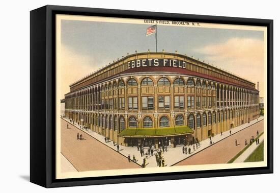 Ebbet's Field, Brooklyn, New York-null-Framed Stretched Canvas