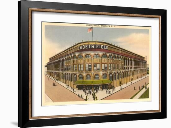 Ebbet's Field, Brooklyn, New York-null-Framed Art Print