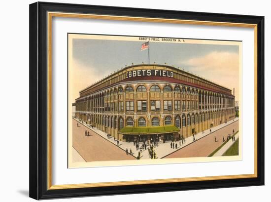 Ebbet's Field, Brooklyn, New York-null-Framed Art Print