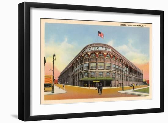 Ebbets Field, Brooklyn, New York-null-Framed Art Print