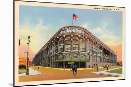 Ebbets Field, Brooklyn, New York-null-Mounted Art Print