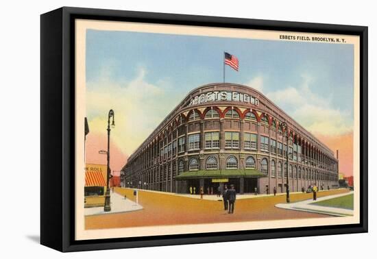 Ebbets Field, Brooklyn, New York-null-Framed Stretched Canvas