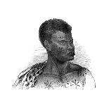 Native of Mozambique, 1848-Ebenezer Landells-Framed Giclee Print