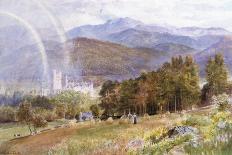 Balmoral Castle and Lochnagar-Ebenezer Wake Cook-Framed Premier Image Canvas