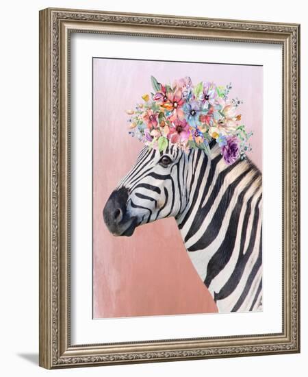 Ebony And Ivory Princess-Marcus Prime-Framed Art Print