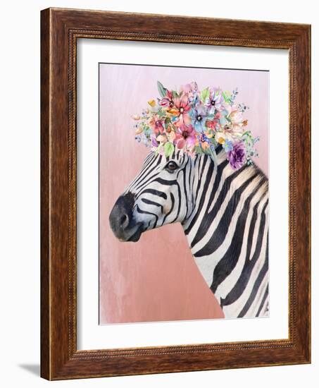 Ebony And Ivory Princess-Marcus Prime-Framed Art Print