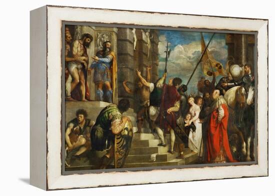 Ecce Homo, 1543-Titian (Tiziano Vecelli)-Framed Premier Image Canvas