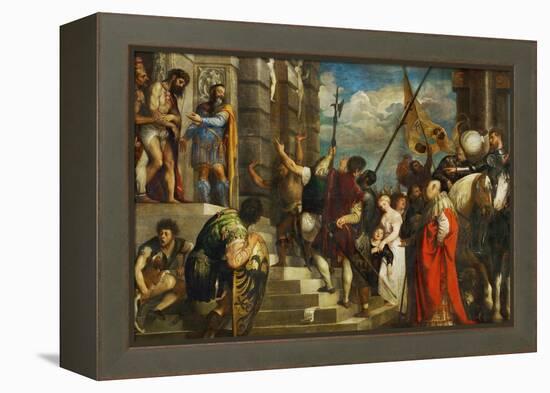 Ecce Homo, 1543-Titian (Tiziano Vecelli)-Framed Premier Image Canvas