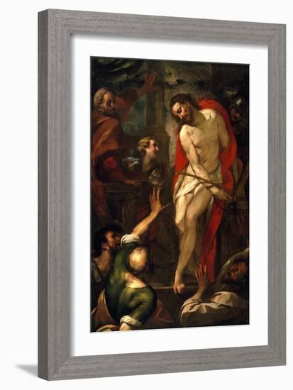 Ecce Homo, C.1615-20 (Oil on Canvas)-Giulio Cesare Procaccini-Framed Giclee Print