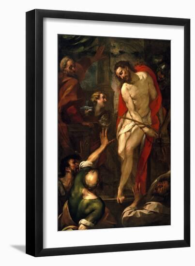 Ecce Homo, C.1615-20 (Oil on Canvas)-Giulio Cesare Procaccini-Framed Giclee Print